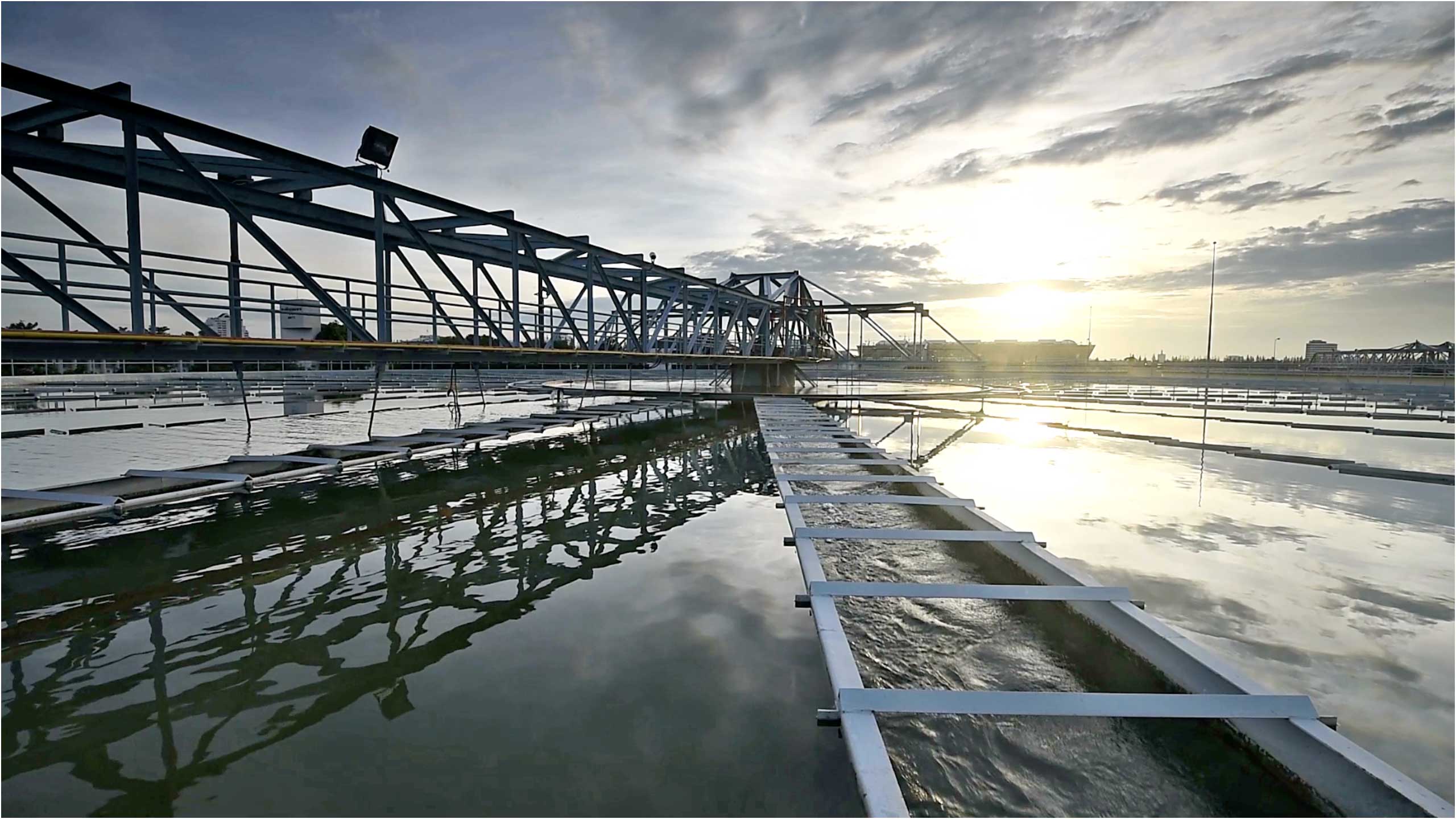 Kläranlage, Ventillösung